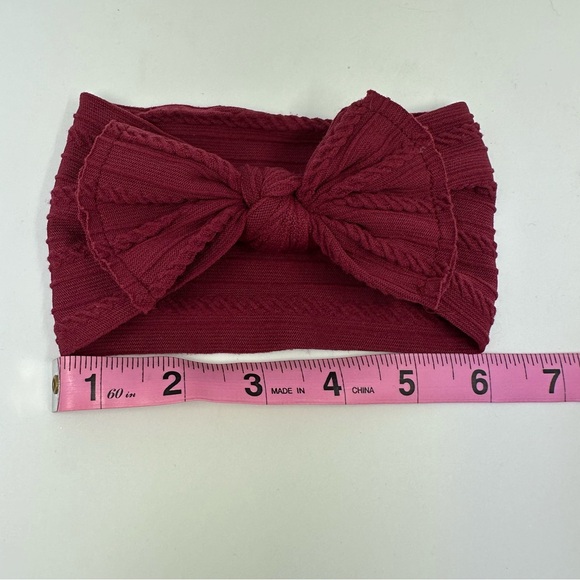 Prohouse Baby Girl Nylon Handmade Headbands Newborn Infant Toddlers | 7 Pack - Picture 3 of 16